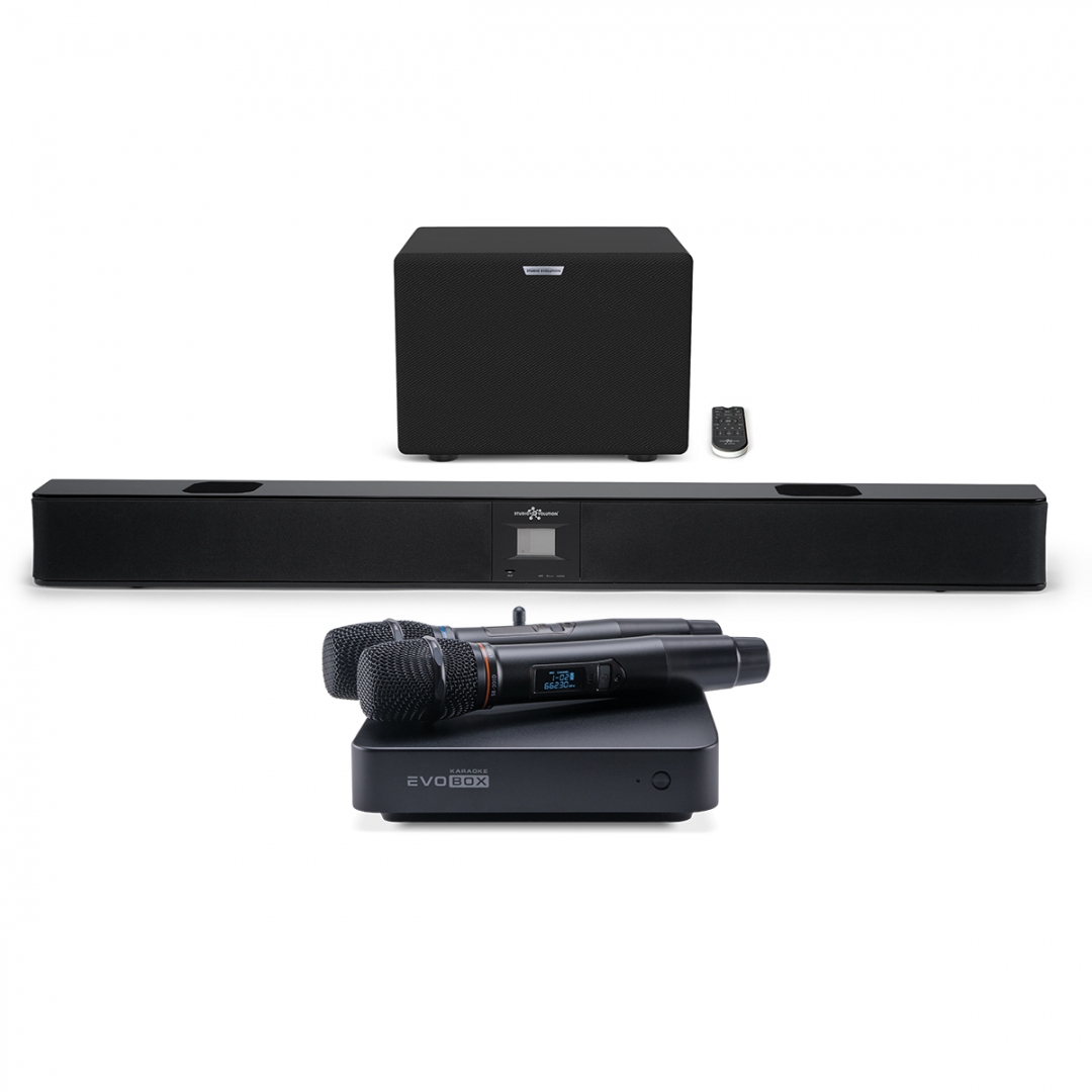караоке-комплект EVOBOX Plus + EvoSound Bar (саундбар с караоке) в Новокузнецке