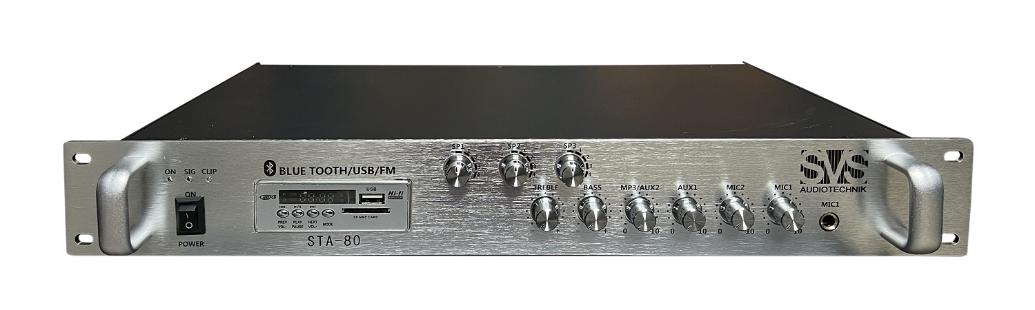 SVS Audiotechnik STA-80 Микшер-усилитель для систем Public Address в Новокузнецке