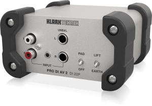 Klark Teknik DI 22P пассивный стерео директ-бокс в Новокузнецке